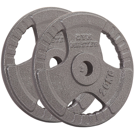 Cast Iron 2" Olympic Tri-Grip Weight Plates