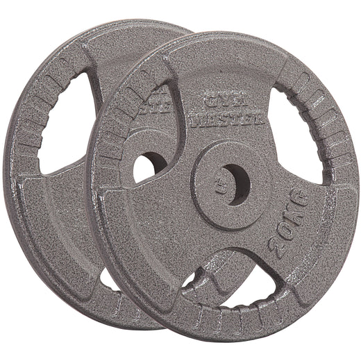 Cast Iron 2" Olympic Tri-Grip Weight Plates