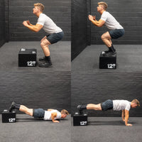 Thumbnail for Adjustable Plyometric Squat Jump Boxes
