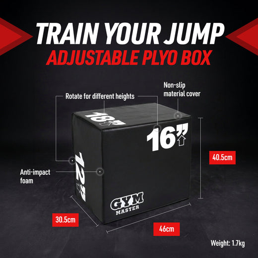 Adjustable Plyometric Squat Jump Boxes