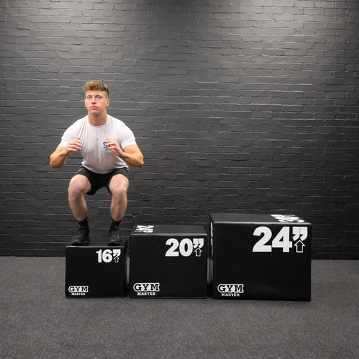 Adjustable Plyometric Squat Jump Boxes