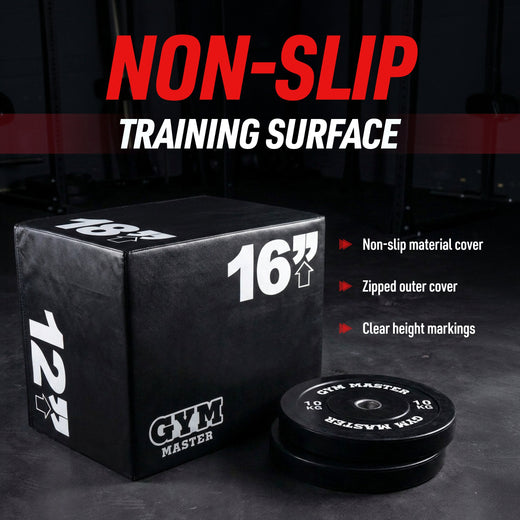 Adjustable Plyometric Squat Jump Boxes