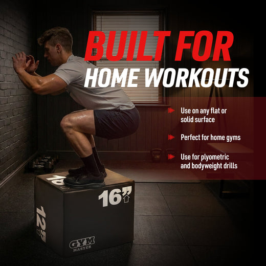 Adjustable Plyometric Squat Jump Boxes