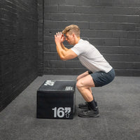 Thumbnail for Adjustable Plyometric Squat Jump Boxes