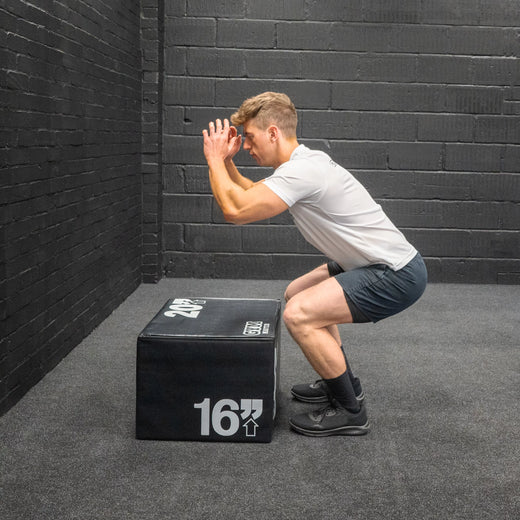 Adjustable Plyometric Squat Jump Boxes