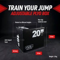 Thumbnail for Adjustable Plyometric Squat Jump Boxes