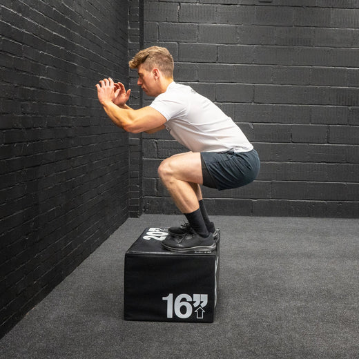 Adjustable Plyometric Squat Jump Boxes