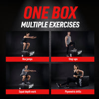 Thumbnail for Adjustable Plyometric Squat Jump Boxes