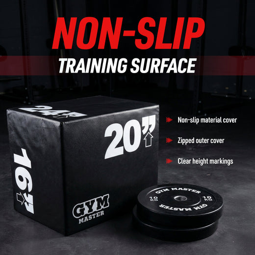 Adjustable Plyometric Squat Jump Boxes