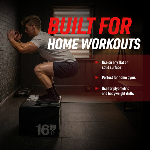 Adjustable Plyometric Squat Jump Boxes