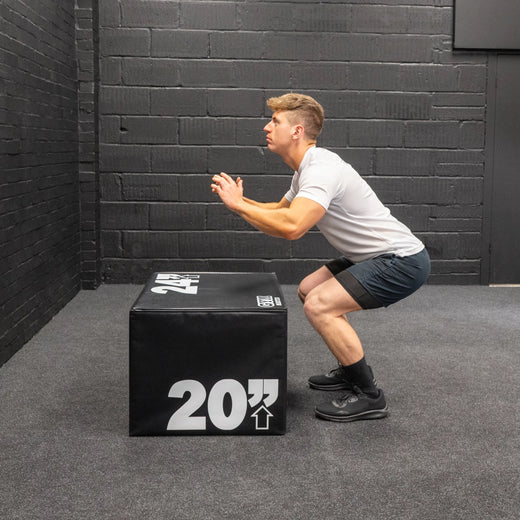 Adjustable Plyometric Squat Jump Boxes