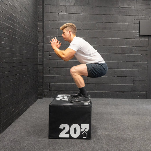 Adjustable Plyometric Squat Jump Boxes