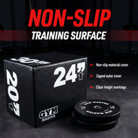 Thumbnail for Adjustable Plyometric Squat Jump Boxes