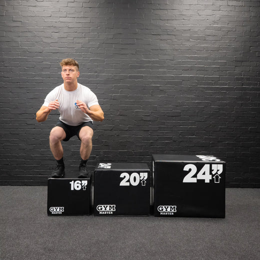 Adjustable Plyometric Squat Jump Boxes