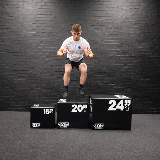 Adjustable Plyometric Squat Jump Boxes