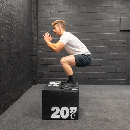Adjustable Plyometric Squat Jump Boxes