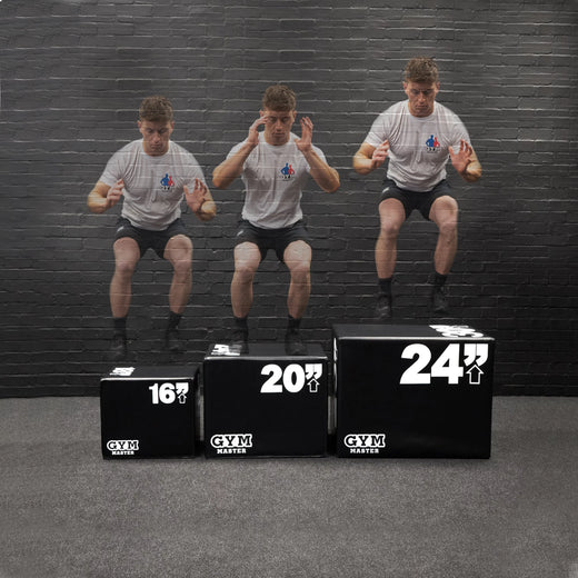 Adjustable Plyometric Squat Jump Boxes