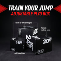 Thumbnail for Adjustable Plyometric Squat Jump Boxes
