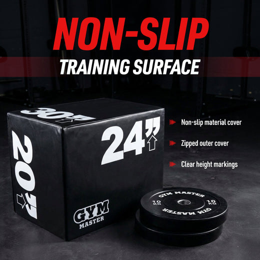 Adjustable Plyometric Squat Jump Boxes