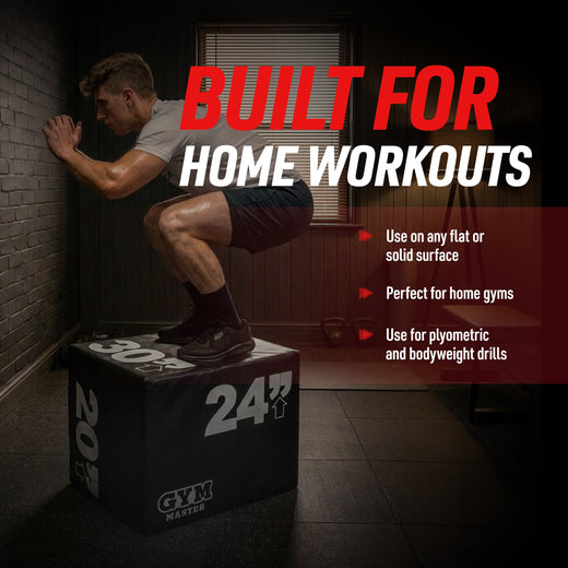 Adjustable Plyometric Squat Jump Boxes