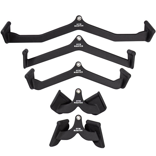 Lat Pull Down Cable Machine Attachment Handle Max Grips