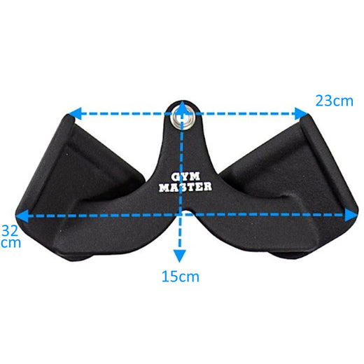 Lat Pull Down Cable Machine Attachment Handle Max Grips