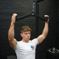 Thumbnail for Lat Pull Down Cable Machine Attachment Handle Max Grips