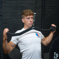 Thumbnail for Lat Pull Down Cable Machine Attachment Handle Max Grips