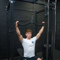 Thumbnail for Lat Pull Down Cable Machine Attachment Handle Max Grips