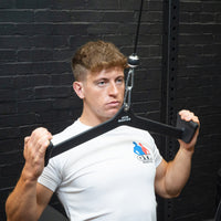 Thumbnail for Lat Pull Down Cable Machine Attachment Handle Max Grips