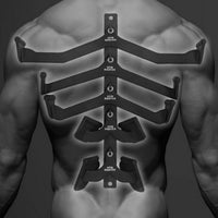 Thumbnail for Lat Pull Down Cable Machine Attachment Handle Max Grips