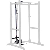 Thumbnail for A black weight lifting rack, showcasing the additional modules