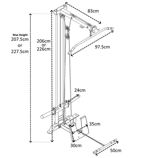 Dual Cable System Attachment for GM3 Power Rack