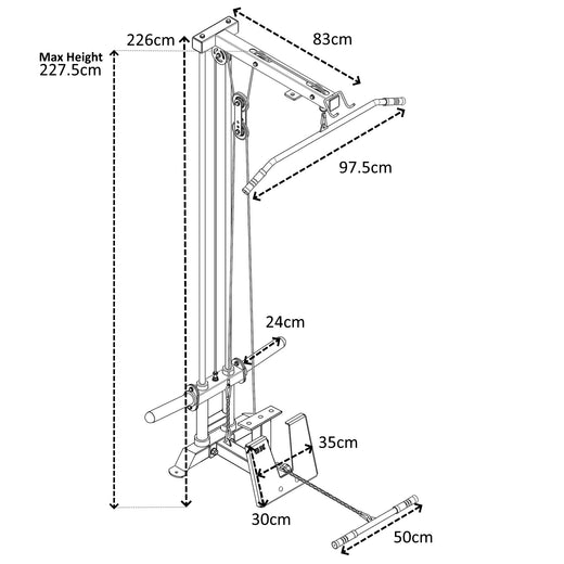 Dual Cable System Attachment for GM3 Power Rack