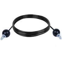 Thumbnail for Black Cable with stoppers at both ends