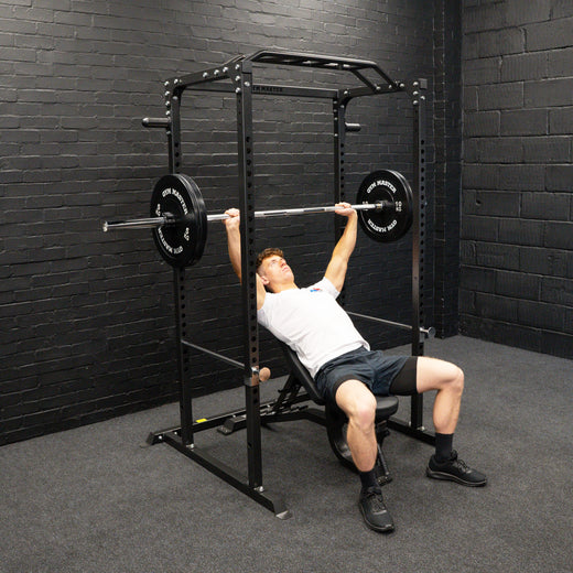 GM1 Power Rack Squat Cage with Optional Dual Cable Pulley System