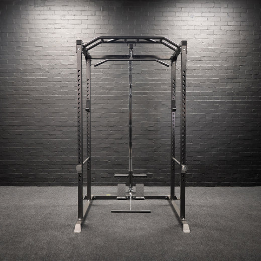 GM1 Power Rack Squat Cage with Optional Dual Cable Pulley System
