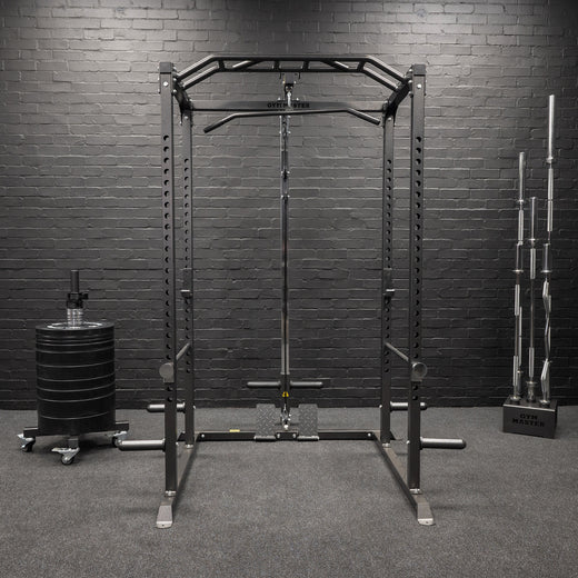 GM1 Power Rack Squat Cage with Optional Dual Cable Pulley System