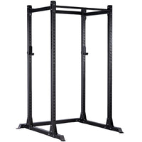 Thumbnail for A black weight lifting rack,