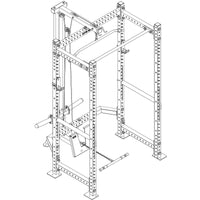 Thumbnail for GM3 Weight Lifting Power Rack Squat Cage with Dual Cable System