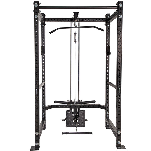 GM3 Weight Lifting Power Rack Squat Cage with Dual Cable System