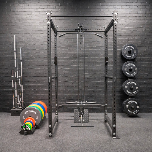 GM3 Weight Lifting Power Rack Squat Cage with Dual Cable System