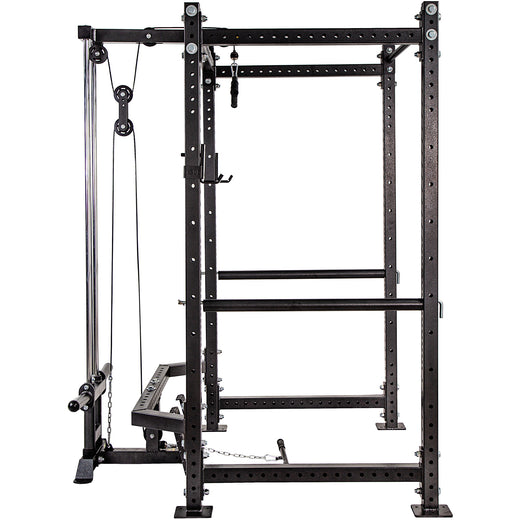 GM3 Weight Lifting Power Rack Squat Cage with Dual Cable System