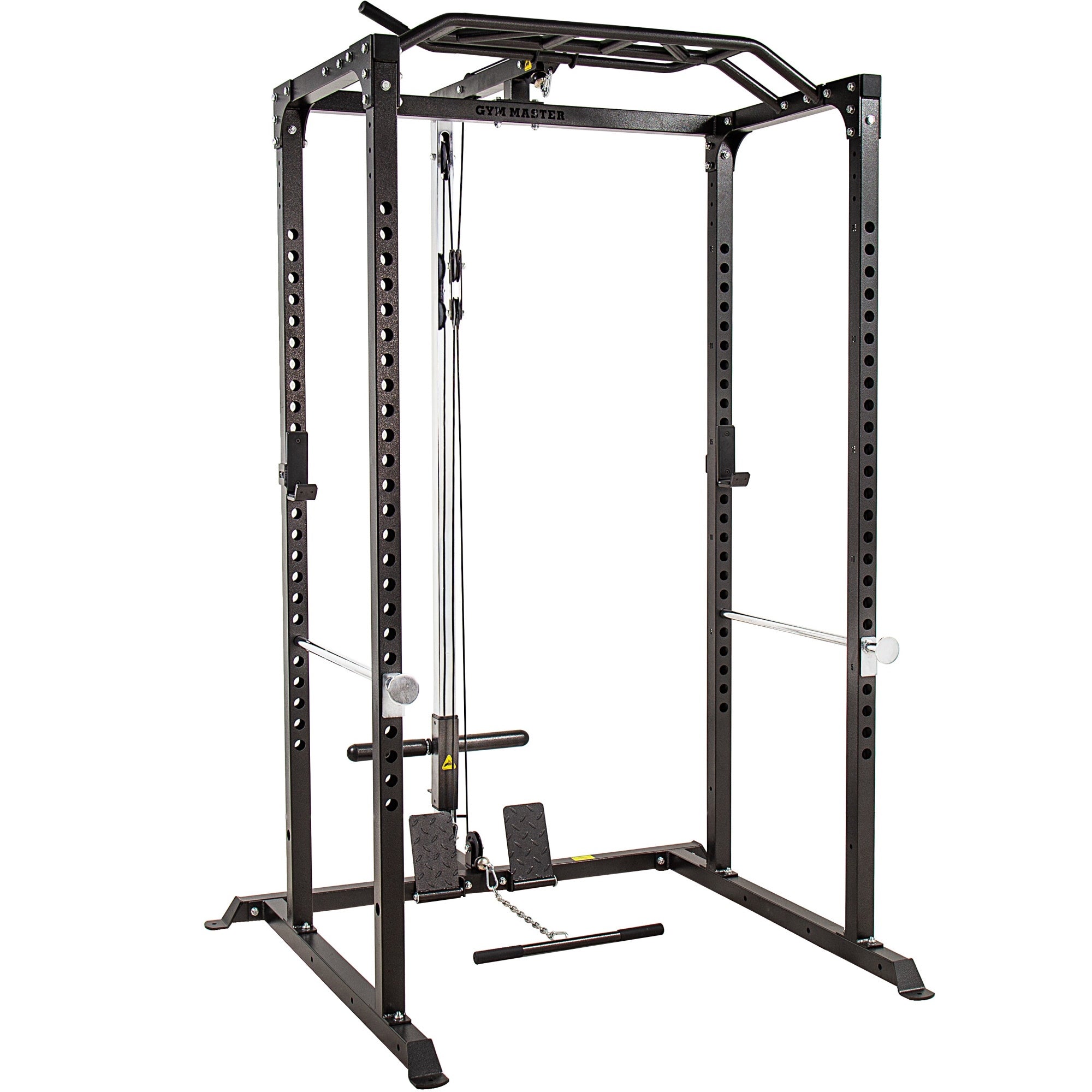 GM1 Power Rack Squat Cage with Optional Dual Cable Pulley System