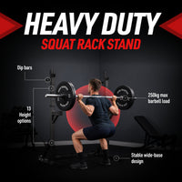 Thumbnail for Adjustable Squat Rack Stand