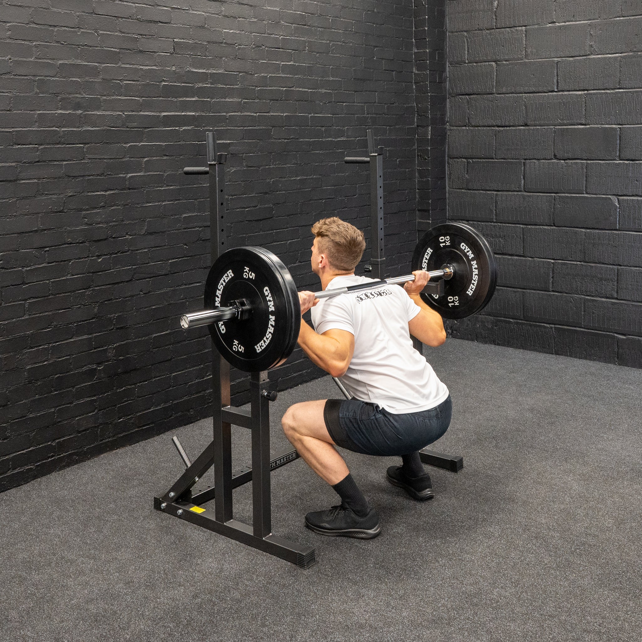 Heavy Duty Adjustable Squat and Bench Press Rack