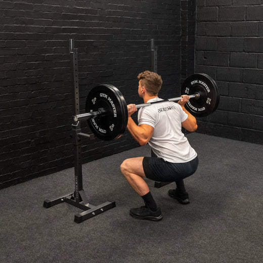 Pair Of Adjustable Squat Rack Stands