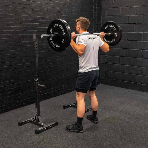 Pair Of Adjustable Squat Rack Stands