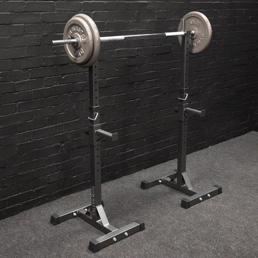 Pair Of Adjustable Squat Rack Stands