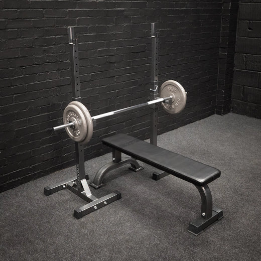 Pair Of Adjustable Squat Rack Stands